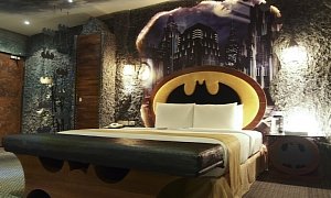 Batman-Themed Hotel Room Has Tumbler Bed, It’s The Perfect Dark Knight Fortress