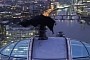 Batman Watches Over the City, Rides on Top of a Cabin in The London Eye
