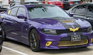 'Batsy' Dodge Charger Is What Batman Would Drive, if He Lived Next to a Drive-Through