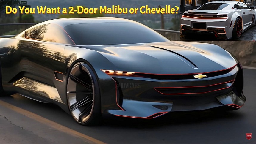 2025 Chevrolet Chevelle & Malibu renderings 