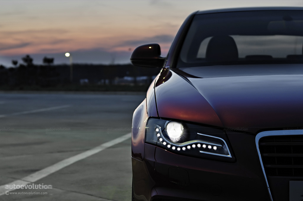 Audi LED daytime running lights