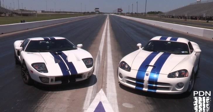 Battle of the supercars viper vs ford gt #7
