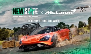 Battle Royale New State Mobile Kicks Off Partnership with McLaren Automotive