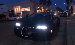 BC's Bugatti Veyron Super Sport in Beverly Hills
