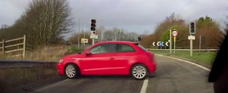 Audi A1 and really bad driver