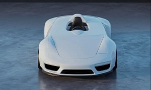 Be Selfish, Drive Alone: Porsche E-GO Is a Speedster Joyride Dream for CGI Dwellers