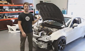 Beau Yates Drift Toyota GT 86 Gets Ready for New Round