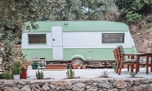 Beautiful German Vintage Camper Reveals One of the Most Harmonious Interiors