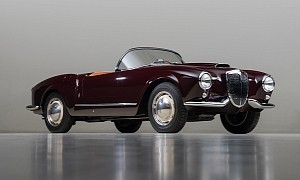 Beautiful Lancia Aurelia Spider America Will Have You Dreaming of the Wonderful 1950s