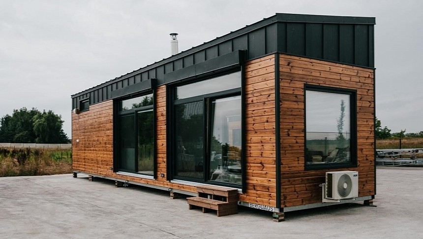 The Berghaus modular home is a versatile, well-equipped and spacious alternative to tiny houses