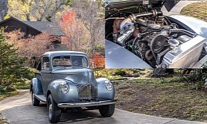 Beautifully Restored 1940 Ford Pickup Hides a JDM Surprise Under The Hood