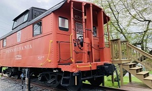 Beautifully-Restored 1941 Caboose Is One of the Most Unique Home on Wheels in the U.S.