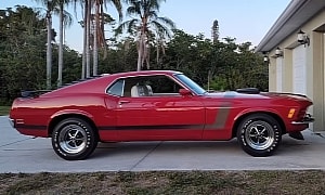Beautifully Restored 1970 Ford Mustang Boss 302 Shows Off Rare Color Combo