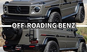 Beefed-Up G-Class Wants To Dominate the Wilderness, Gets As Far as the Side of the Road