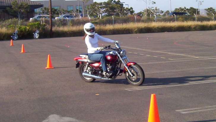 Motorcycle training course