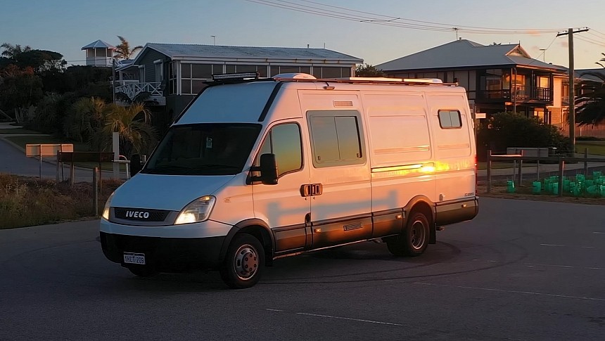 Beginner's Luck? Couple's First Camper Van Build Will Stun You With Its High-End Design