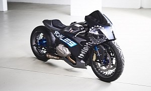 Behold Achilles, a Beastly BMW R 1250 RS Drag Bike Built for the Sultans of Sprint