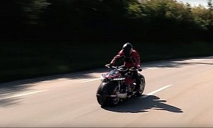 Behold the Outrageousness of Lazareth LM847, the V8-Powered Motorcycle