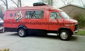 Being a Cincinnati Bengals Fan Is the Only Way You’d Buy this Chevy Trans Van