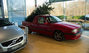 Belgian Volvo Dealer Has Special Way of Celebrating Christmas