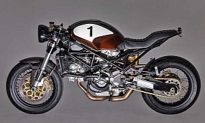 Belgian Workshop Gives Ducati Monster S4 a Cafe Racer Attire