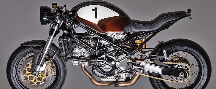 Belgian Workshop Gives Ducati Monster S4 a Cafe Racer Attire
