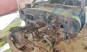 Believe It or Not, There's a 1969 Chevrolet Camaro SS Under This Pile of Rust