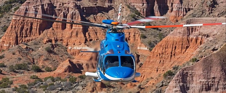 The Bell 525 Relentless is a powerful helicopter for oil and gas industry offshore operations