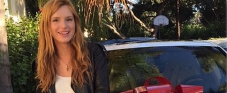 Bella Thorne Says We Can Drive Her New Porsche Panamera 