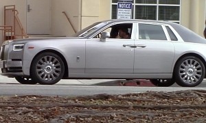 Ben Affleck Picks His Son Samuel From School in Jennifer Lopez’s Rolls-Royce Phantom
