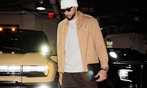 Ben Simmons Subtly Matches His Hummer EV When Pulling Up at Brooklyn Nets Game