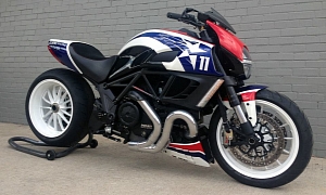 Ben Spies to Race Custom Drag Ducati Diavel at Indianapolis