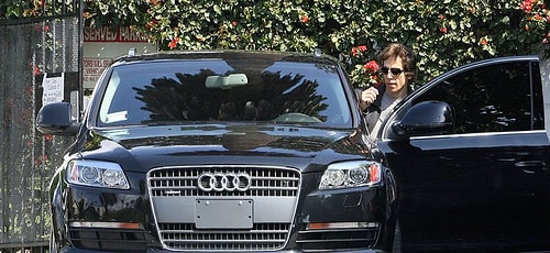 Ben Stiller and his Audi Q7
