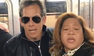 Ben Stiller Gives Woman His Seat on NYC Subway, She Totally Freaks Out