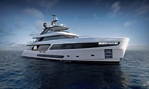 Benetti Motopanfilo Yacht Gives Vintage Elegance a Twist, Shows Off Extendable Beach Club
