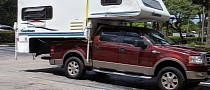 Bent, Janky Ford F-150 Camper Has Been Defying Physics for Years in Florida