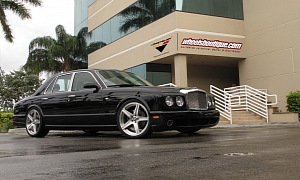 Bentley Arnage Shines on Vorsteiner Wheels