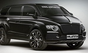 Bentley Bentayga "$200,000 Minivan" Looks Like a Jeep Forward Control