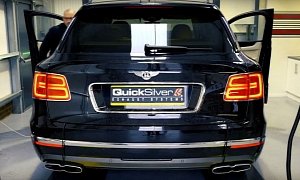 Bentley Bentayga Diesel Gets Audi R8 V10 Soundtrack in Exhaust Speaker Frenzy