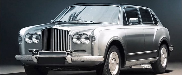 Bentley Bentayga Gets 1970s Retro Redesign, Looks Like a Chromed Wedding SUV