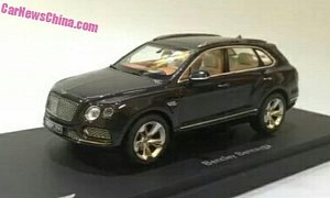 Bentley Bentayga Leaked As Scale Model Before Frankfurt Motor Show 2015 Debut
