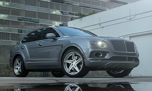 Bentley Bentayga Screams "Aftermarket" on Razor-Look ADV.1 Wheels