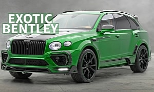 Bentley Bentayga Tries a More Exotic Suit, and It's Not Just for Size