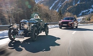 Bentley Blower Jnr Goes on a Christmas Mission, Will Turn Road-Legal if It Passes Test