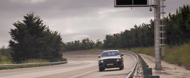 Bentley Bentayga High Speed Testing