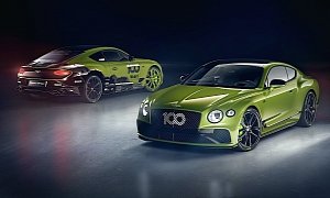 Bentley Continental GT Limited Edition Released in Honor of Pikes Peak Record