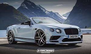 Bentley Continental GT Supersports Convertible Rendered into Reality