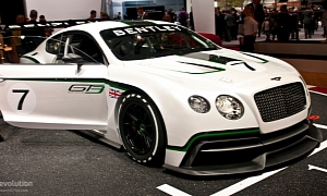 Bentley Continental GT3 Race Car Headed for Goodwood Debut