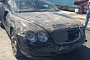 Bentley Continental GTC: Violent Crash at Car Wash