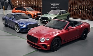 Bentley Rolls Out New Satin Paint Finishes, Palette Now Includes 15 Colors